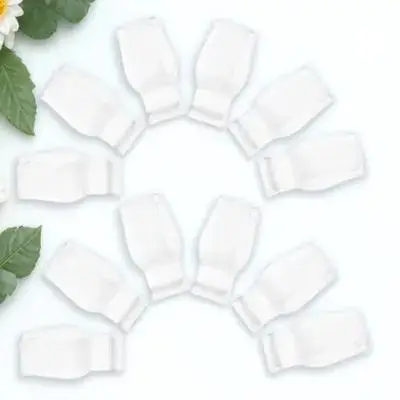 

30Pcs Sturdy PP for Cleansing Oil Lotion Pumps Leakproof Protection Bottle Accessory Lock Buckle