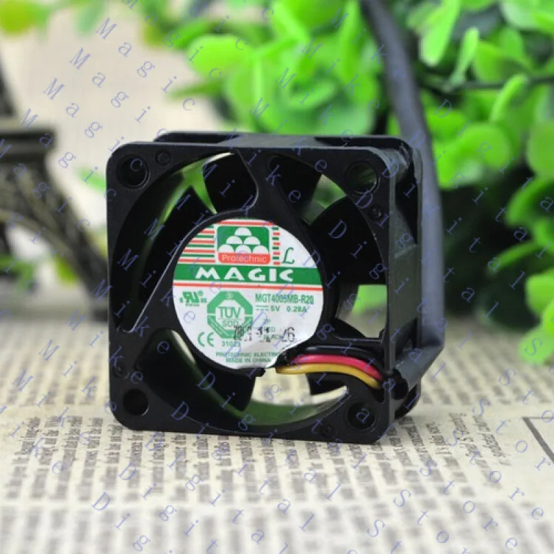 

UU MGT4005MB-R20 5V 4020 0.28A 4CM 3 line switch fan