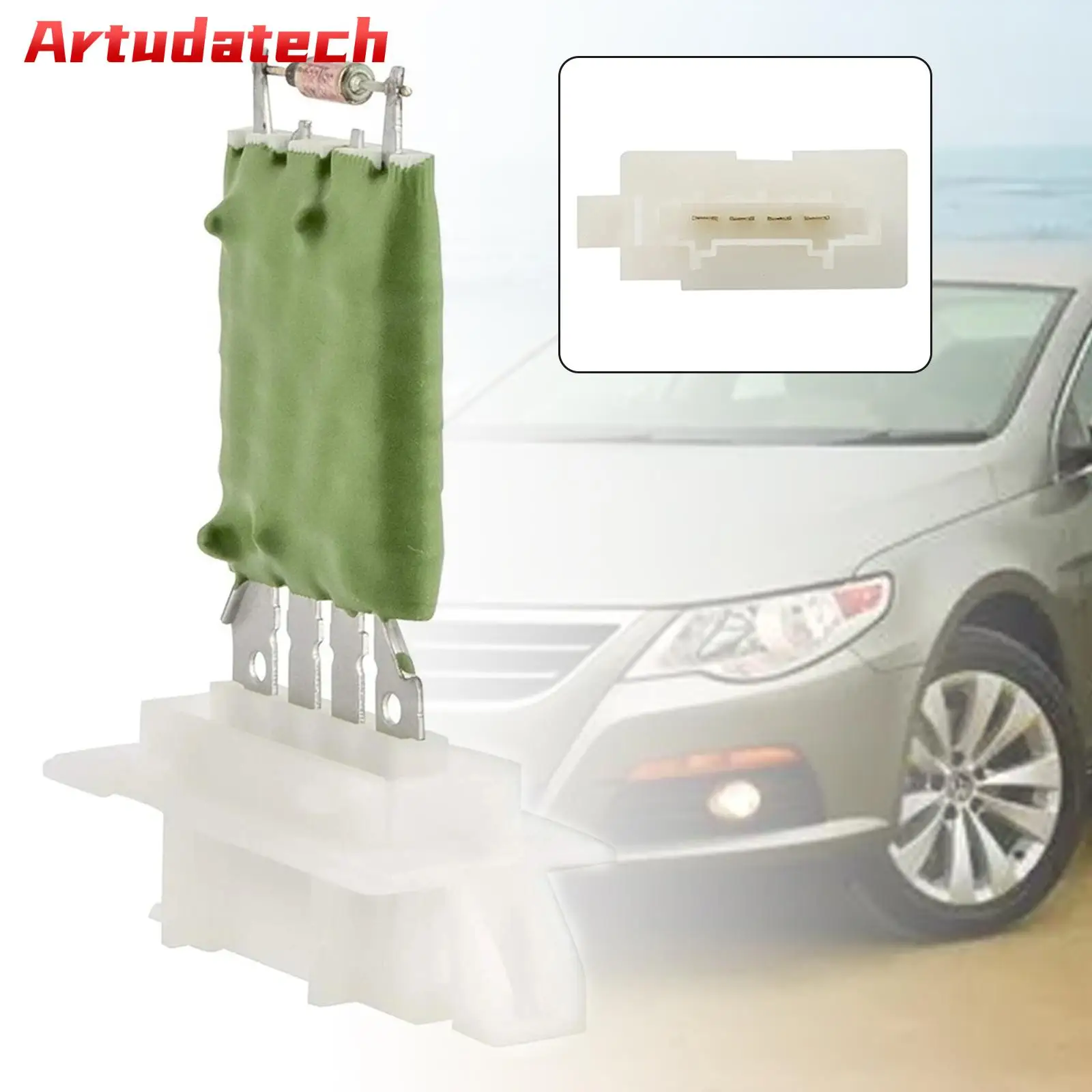 

Резистор двигателя вентилятора вентилятора Artudatech 1K0959263A для VW Jetta Golf Passat MK5