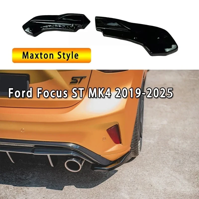 for-ford-focus-st-hatchback-mk4-2019-2025-maxton-style-1-1-rear-side-splitters-car-rear-bumper-side-diffuser-splitter-bodykit