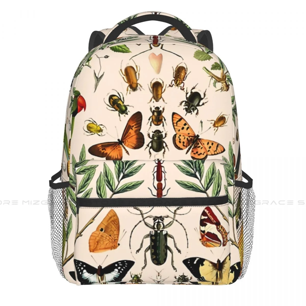 

Biology Nature Art Backpack for Girls Boys Travel Rucksack Daypack for Teenage School Laptop