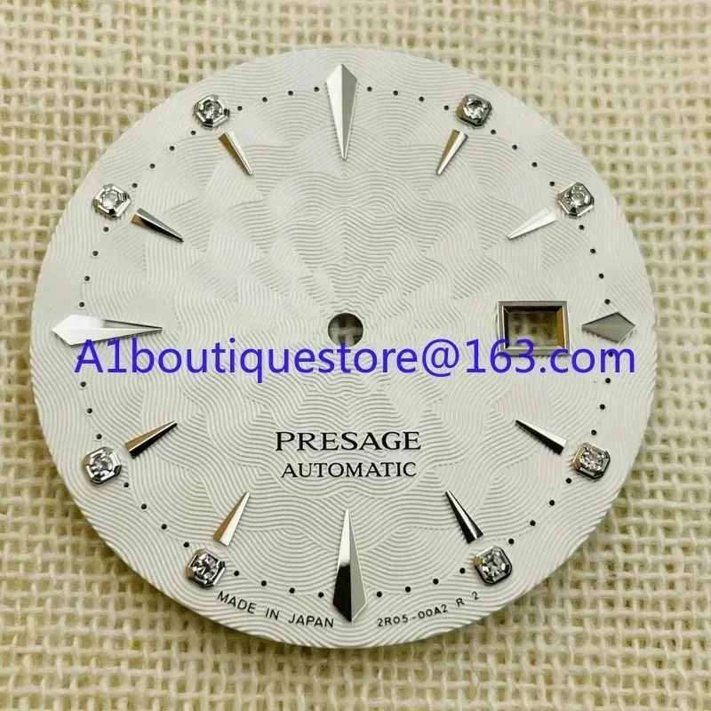 For NH35 Dial, 35mm Diameter Studs with Diamonds, Cocktail Literal, Diving Watch Modification, Watch Accessories