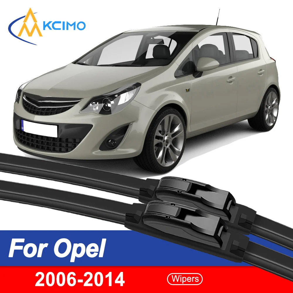 

Гарантированная четкость обзора: 2 передних дворника для Opel Corsa D S07 2006–2014, всесезонное использование, прочная резина, безопасное и плавное вождение