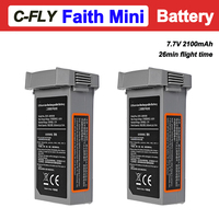 C-FLY Faith Mini Drone Battery Original Battery 7.7V 2100mAh 26min Flight Time For Faith2 Mini Accessories Parts