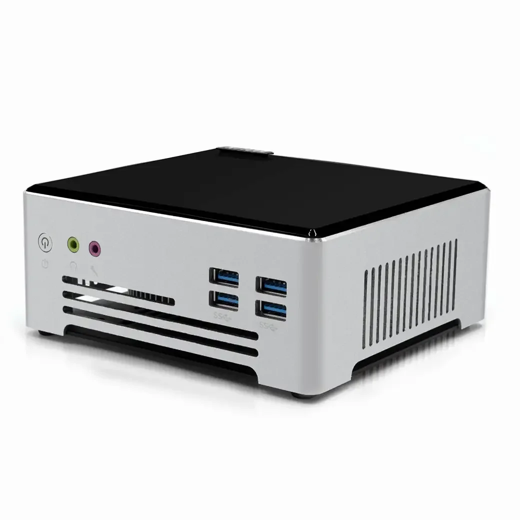 HYSTOU Mini PC Quad Core i7 9750H Computer desktop da ufficio aziendale DP HDMI 6 * USB3.0 Computador Win10 pro 4K Dual LAN WIFI