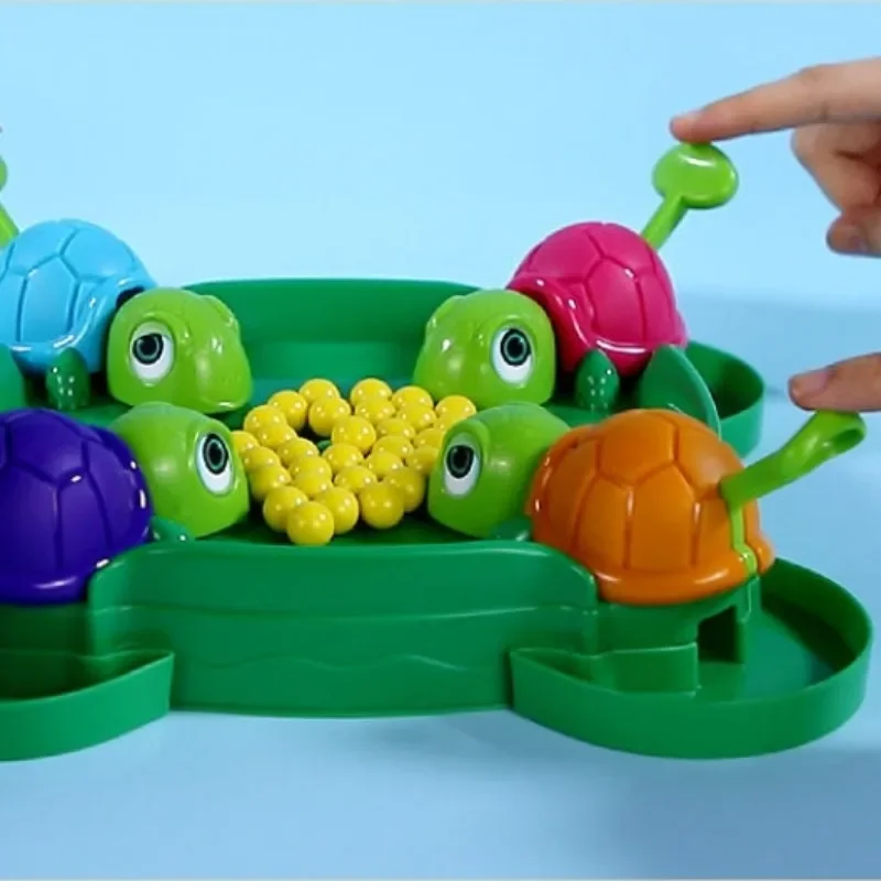 Interação Pai-Filho Jogabilidade Multiplayer, Turtle Eating Bean Toy, Tabletop Game, Party Props, Puzzle Toys, Presentes de Aniversário