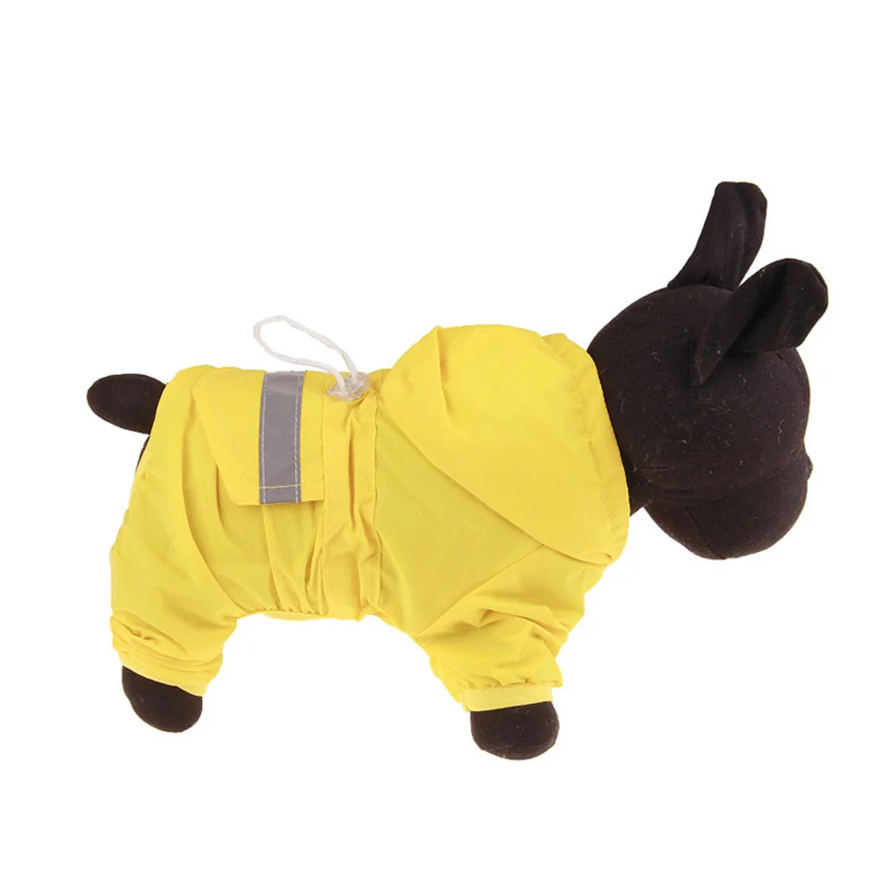 

Waterproof Pet Raincoat Dog Clothes with Hood Raincoats for Small Dogs Eye-catching