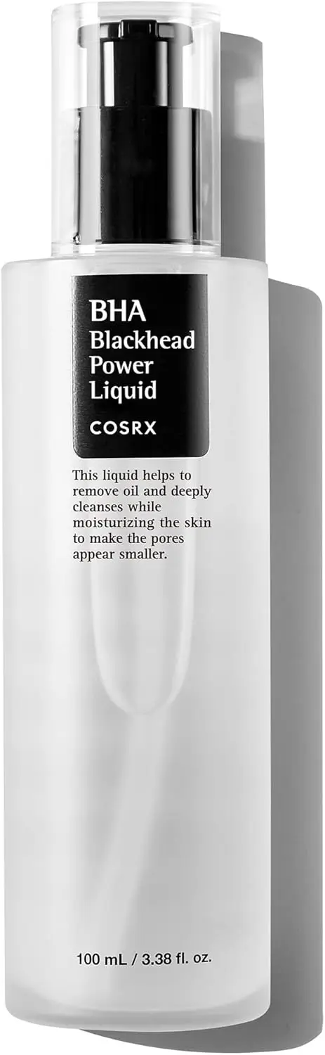 COSRX Niacinamide 2% + BHA 4% Blackhead Exfoliant Toner 3.38 fl.oz / 100ml, Korean Toner, Blackhead Remover