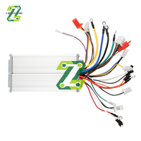 36/48V 500W Multifunction Motor Drive Controller Brushless Motor Control Module for Electric Bicycle Scooter Smart Control Syst