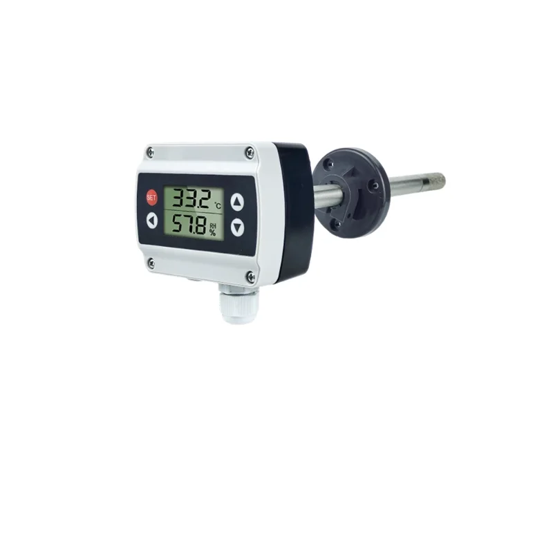 Pipeline type temperature and humidity transmitter (Protective type: stainless steel probe rod)0-5V 0-10V 4-20mA RS485