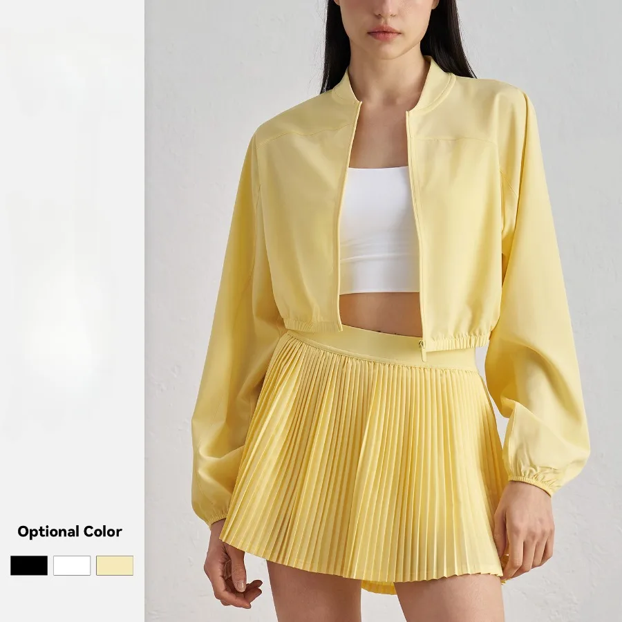 

Casual Yoga Running Jacket for Women Cool Sun Protection Sports Jacket for High-end Sportswear