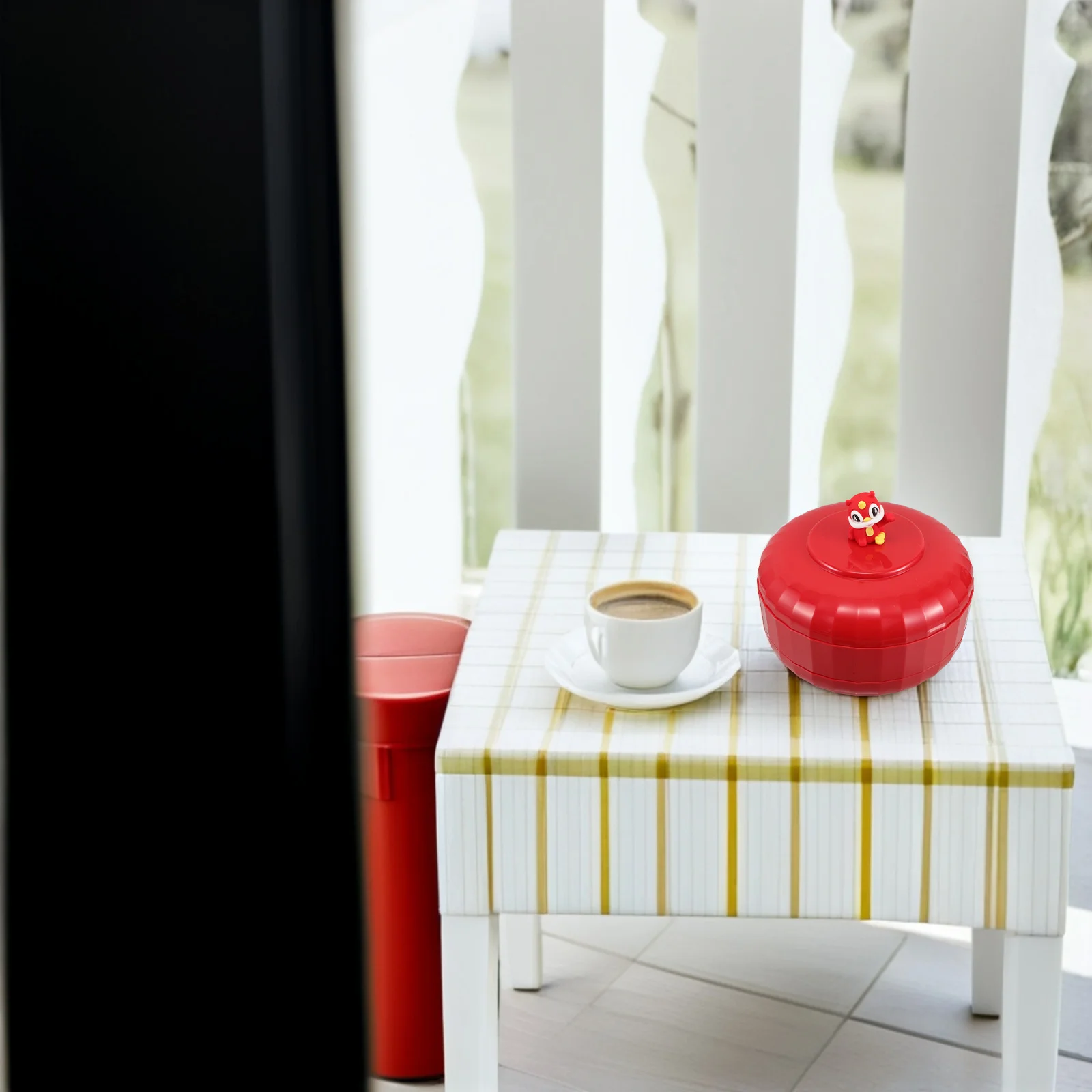 

Gorgeous Nut Tray Aesthetic Snack Box with Compartments for Dried Fruits Nuts Candies Chinese New Year Candy Tray Party Serving