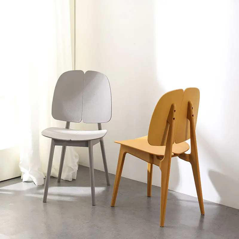 Factory direct sales Internet celebrity candy chair Nordic plastic chair Household adult chair Restaurant plastic European
