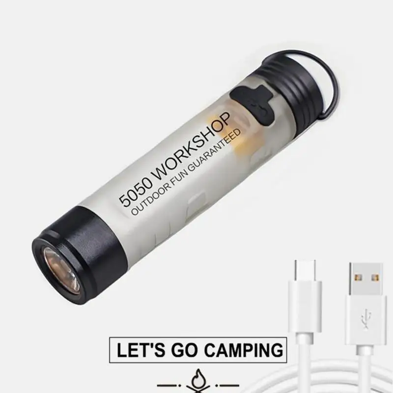 Pocket Mini Flashlight Outdoor Key Clip Cap Ambient Led Long Endurance Disaster Relief Emergency Small Light