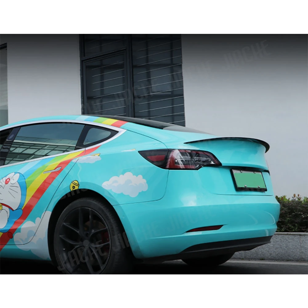 

JCYECF Dry Carbon Rear Spoiler Wing Spoiler Tail Wing Rear Trunk Lid Spoiler FRP For Tesla Model Y 2017+