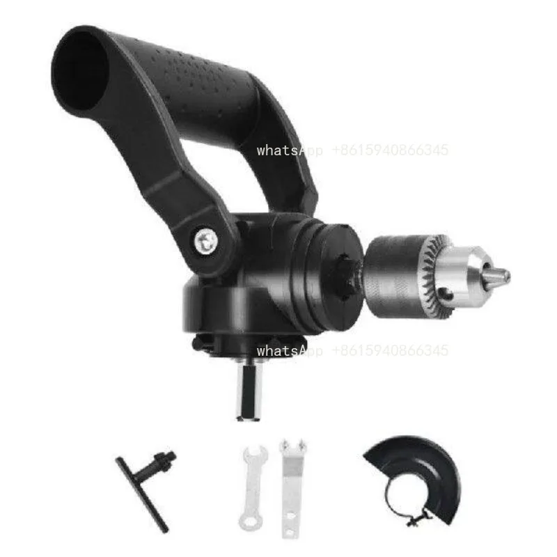 90 Degree Right Angle Drill Chuck Electric Drill Corner Adapter Power Tool Accessories