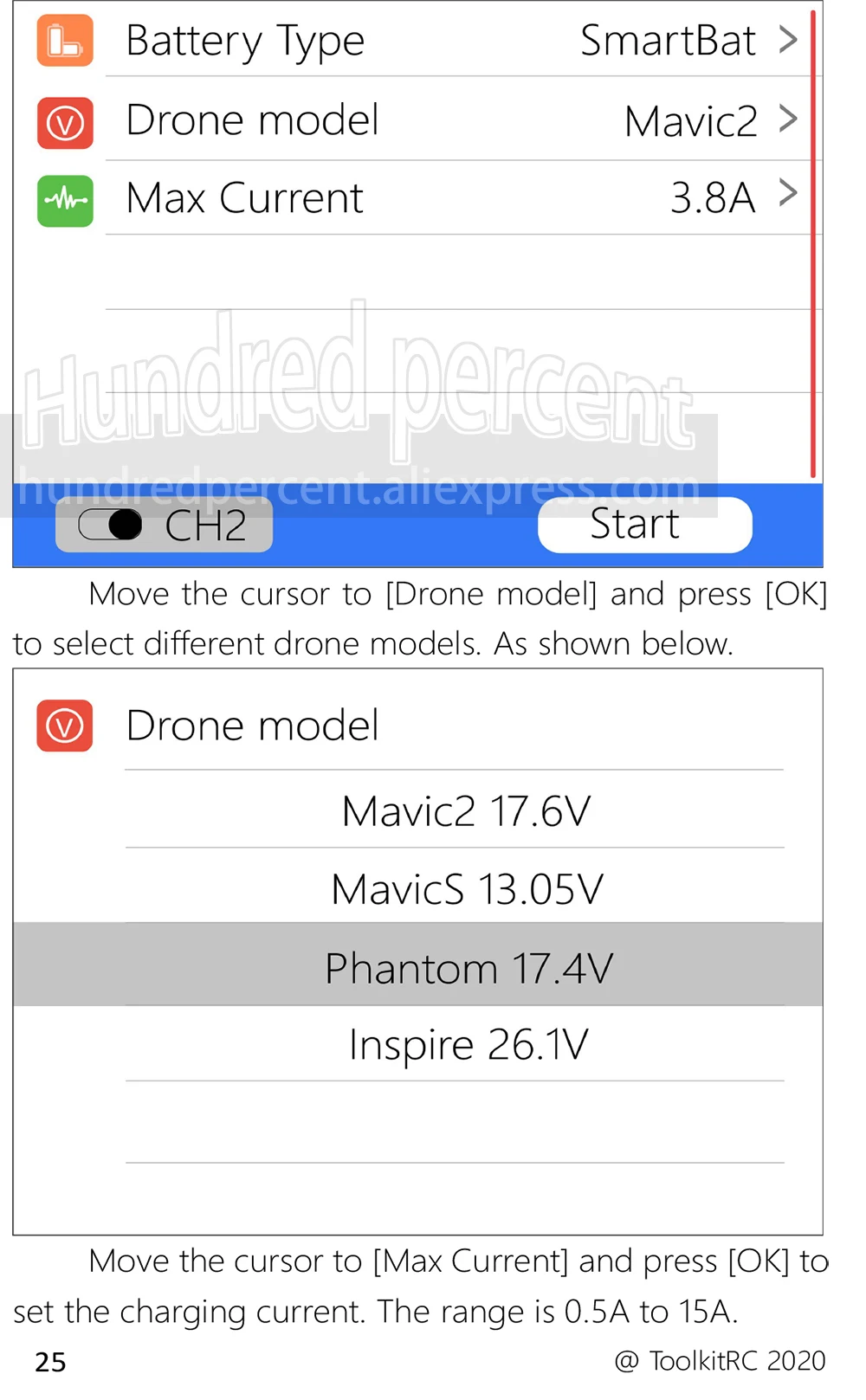 ToolkitRC M6D V3 500W 15A DC Dual Channel MINI Smart Ladegerät Entlader Für 1-6S Lipo Batterie FPV Modell Ersatzteil Ersetzen – Detail 39