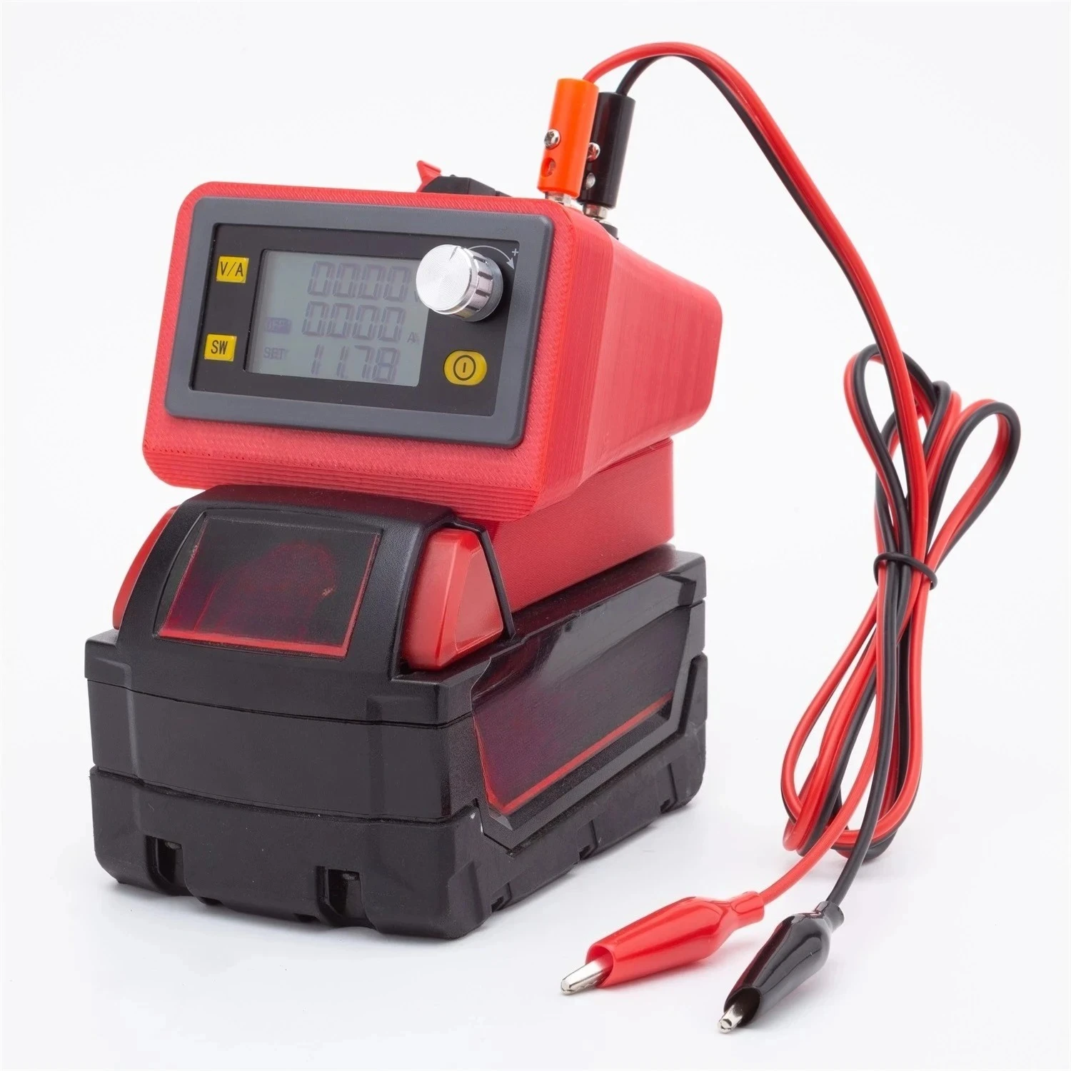 

Регулируемый блок питания CNC (бак-буст) для литиевых аккумуляторов 18В Dewalt / Makita / Milwaukee / Ozito, стабилизация напряжения постоянного тока, для использования на улице