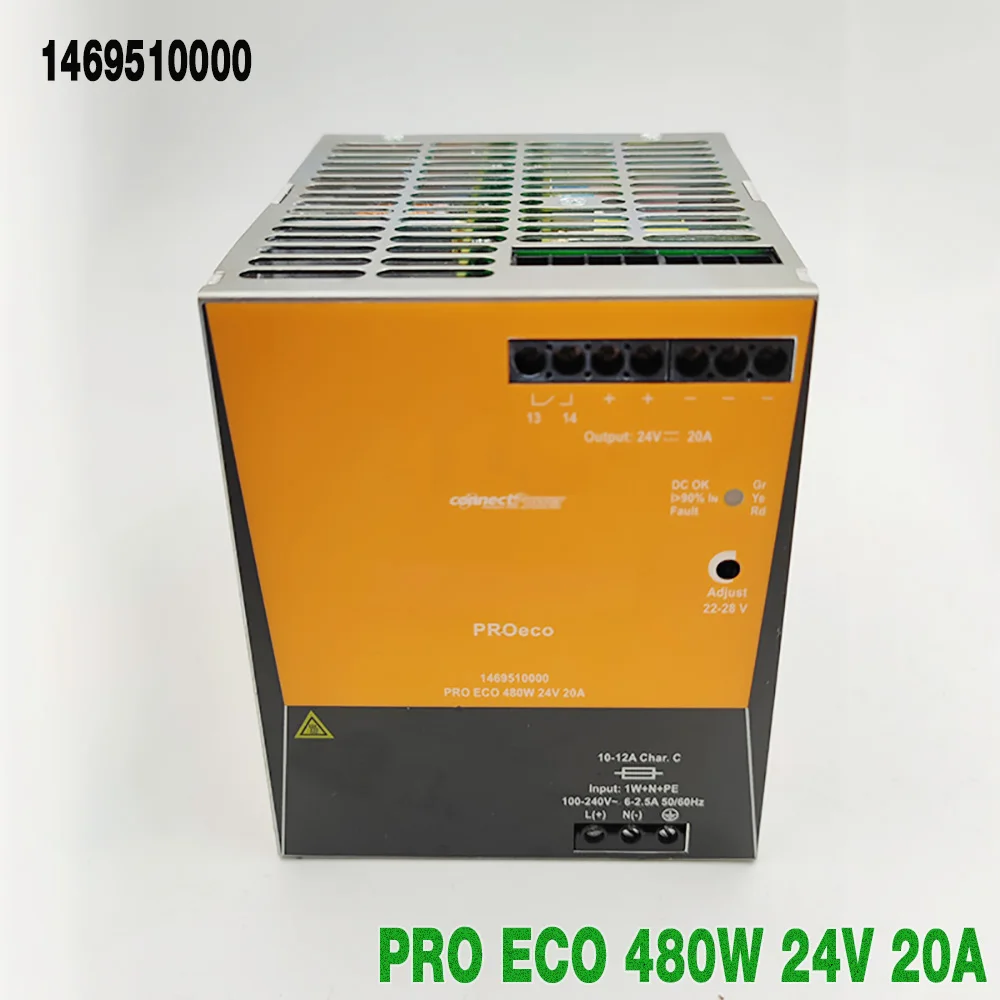 1469510000  PRO ECO 480W 24V 20A Original Rail Switching Power Supply Single Phase 100% Tested Fast Ship