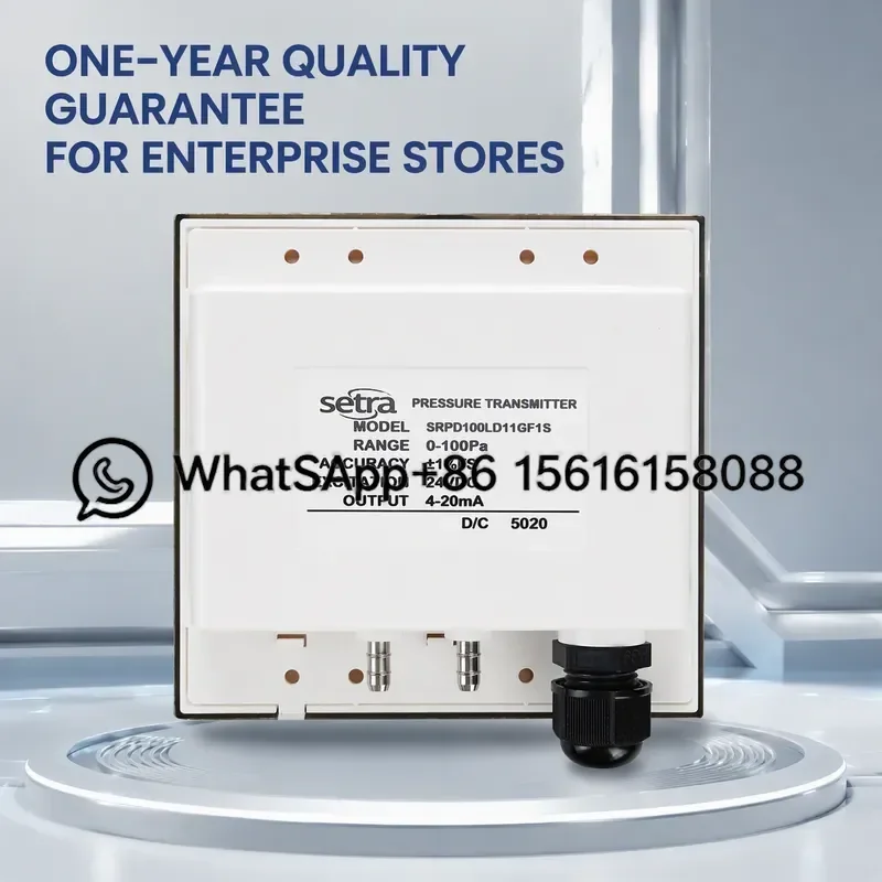 Setra SRPD Series Indoor Pressure Display Meter SRPD100LD11GF1S Micro Differential Pressure Sensor High Precision HVAC