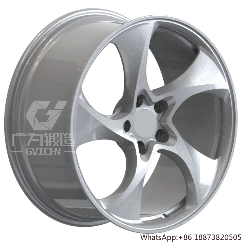 

Кованые колеса Monoblock Silver на заказ, 17–26 дюймов, диски из алюминиевого сплава 6061-t6, 5x112, 5x114,3, 5x120, ступица колеса моноблока