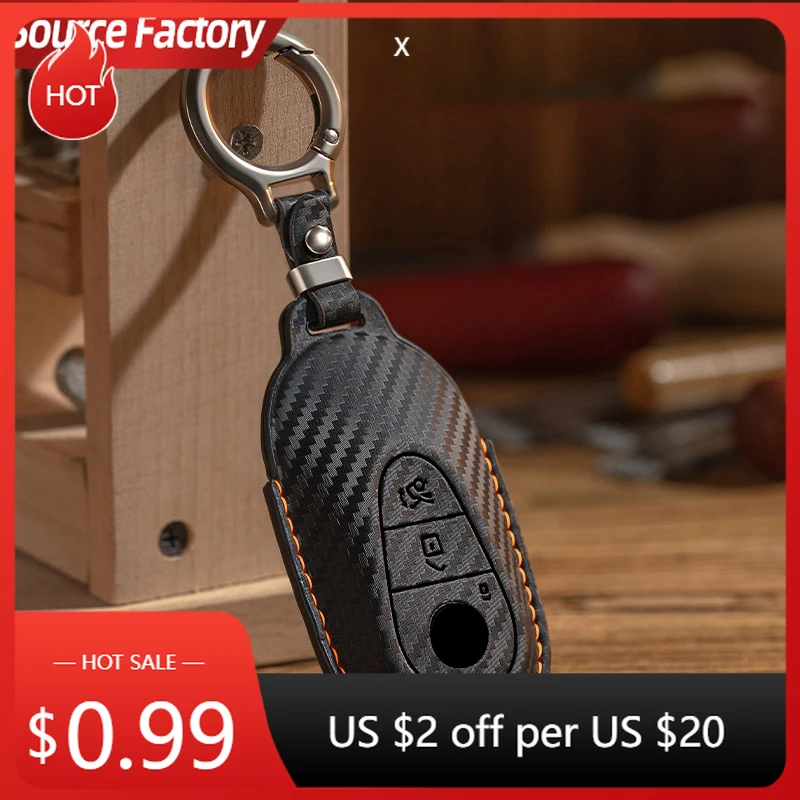 

Car Stickers Carbon fiber pattern Car Remote Key Cover Case Holder shell For Mercedes Benz A B C E S Class S400L CLA CLS GL