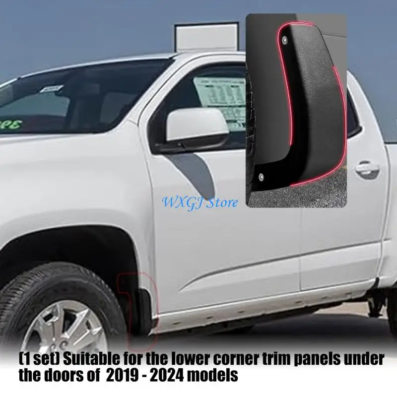 37JE Black Mud Guards Flares Low Profile Design Aesthetic Functional Vehicle 2