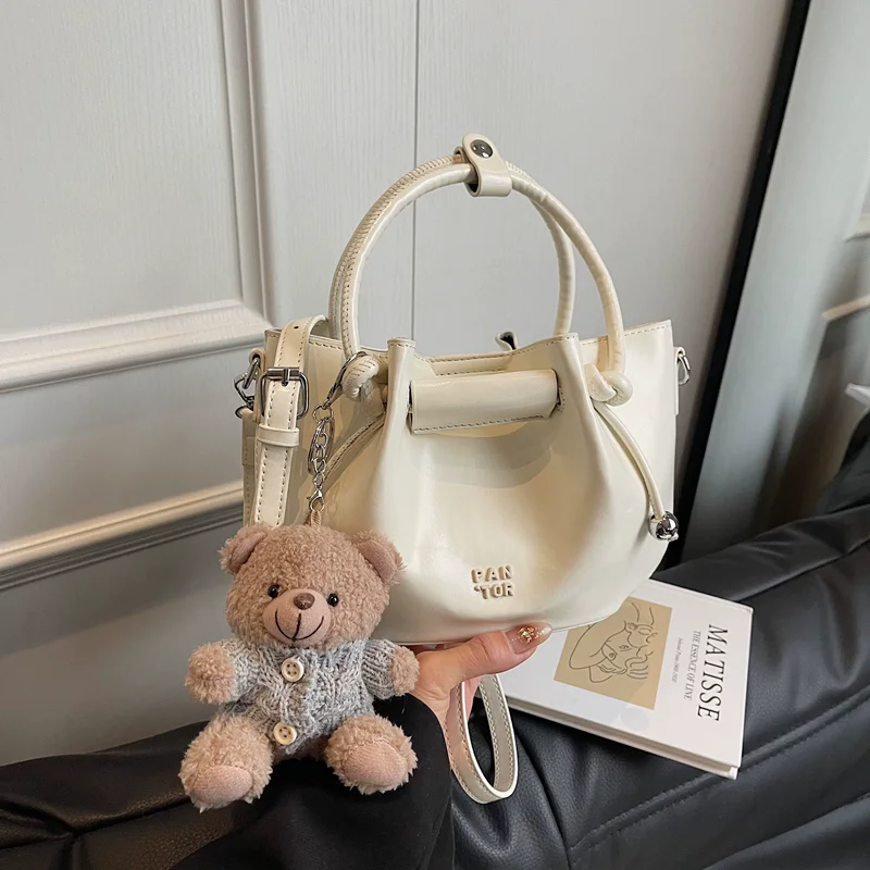 

New Spring Summer Dumpling Bags For Women Luxury Handbags and Purse Ladies Drawstring Shoulder Crossbody Bag Mini Lipstick Hobos