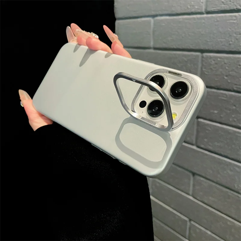 Lens holder magnetic suction for iPhone 15 14 1312 Pro Max Plus case Mgsafe wireless charging anti drop protection cover bumper