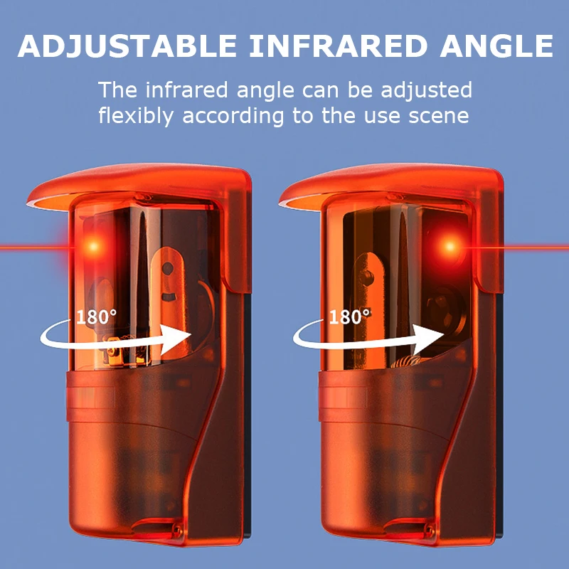 Reflective Infrared Cross-fire Alarm Detector Door Window Anti-theft Alarm Automatic Door Switch Infrared Correlation Detector