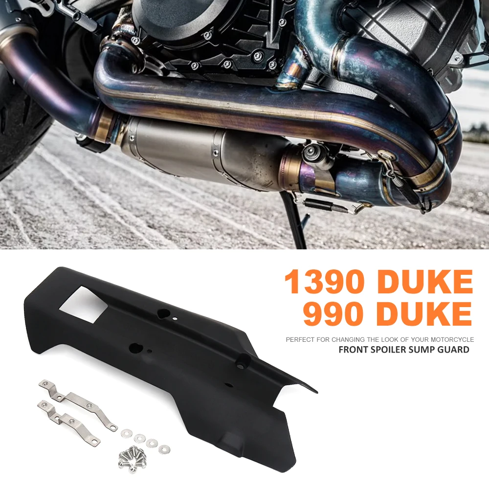 

Black New Motorcycle Accessories Lower Front Spoiler Sump Oil Pan Fairing Cover For 1390 Duke 990 DUKE 2024-