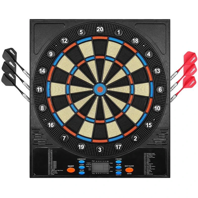 

18 inch soft electronic dart board for home bars, entertainment competitions, professional safety, automatic scoring