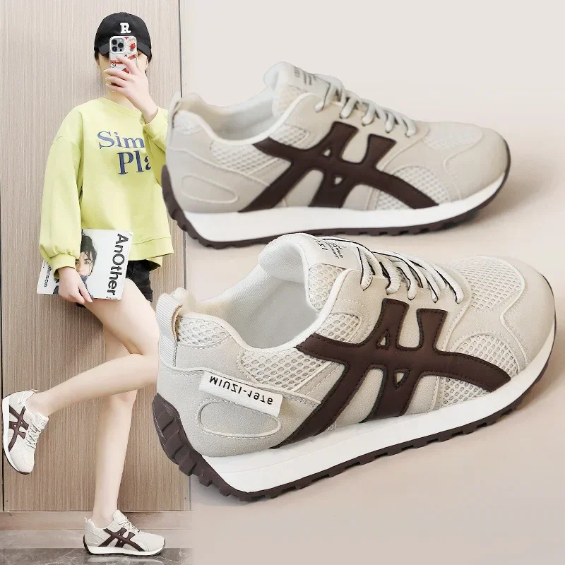 

Новые повседневные туфли на плоской подошве для осеннего вождения, мягкая, дышащая, модная и легкая спортивная обувь.