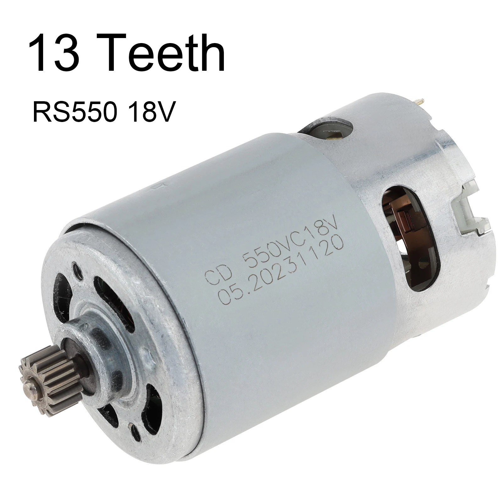 

RS550 DC Motor 10.8V 12V 14.4V 18V 13 Teeth Diameter Gear Micro Motors Fit for BOSCH GSR10.8-2-LI / GSR10.8V / Electric Drill