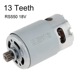 RS550 DC Motor 13 Tanden 18 V Vervanging Micro Motor Fit voor BOSCH GSR18-2-LI/PSB1800 LI-2/Elektrische Boor schroevendraaier Gereedschap