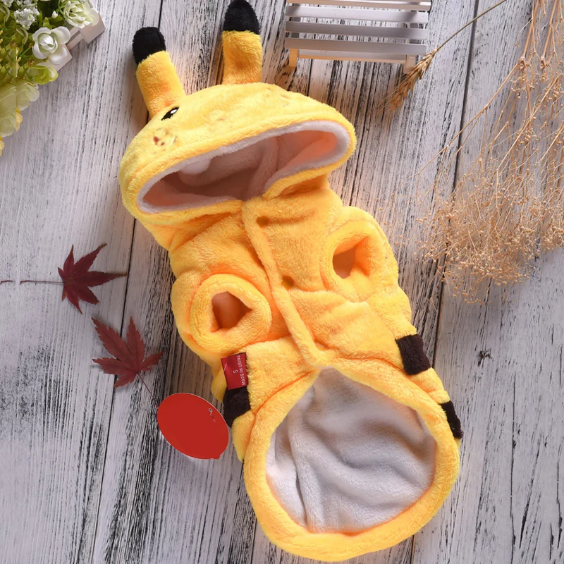 CUTE Pet Clothing Big Size Labrador Soft Flannel Winter Hoodie Dog Cats Puppy Small Large Animals Outfit Coat Winter Supplies