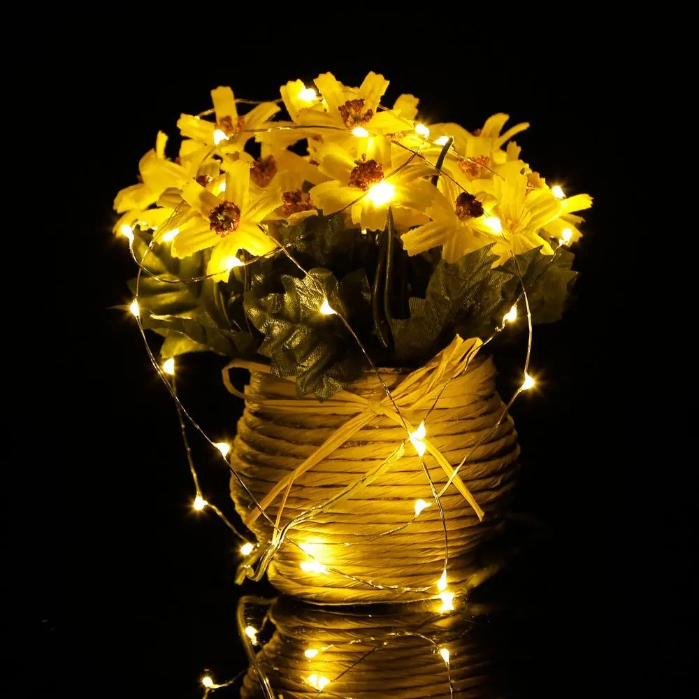 DC12V LED String Lights 10/20/30/50m Flexible Copper Wire Modeling Decor For Street Party Festival Fairy Starry Lamp image 6