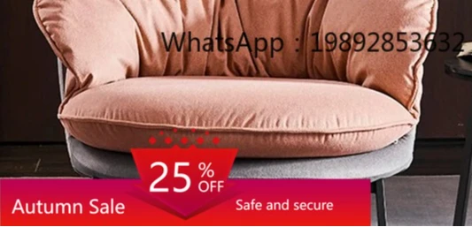 

living room single chair bedroom dressing chair balcony negotiation leisure light luxury sofa chair