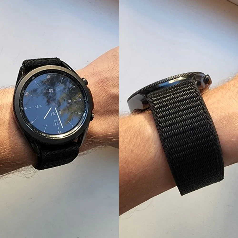 Quickfit 26mm 22mm ループナイロン時計ストラップ Garmin Quatix 8 7X 7pro バンド Forerunner 970/Fenix 8 E 7X 7 6X 6/Epix Pro ウォッチバンド対応