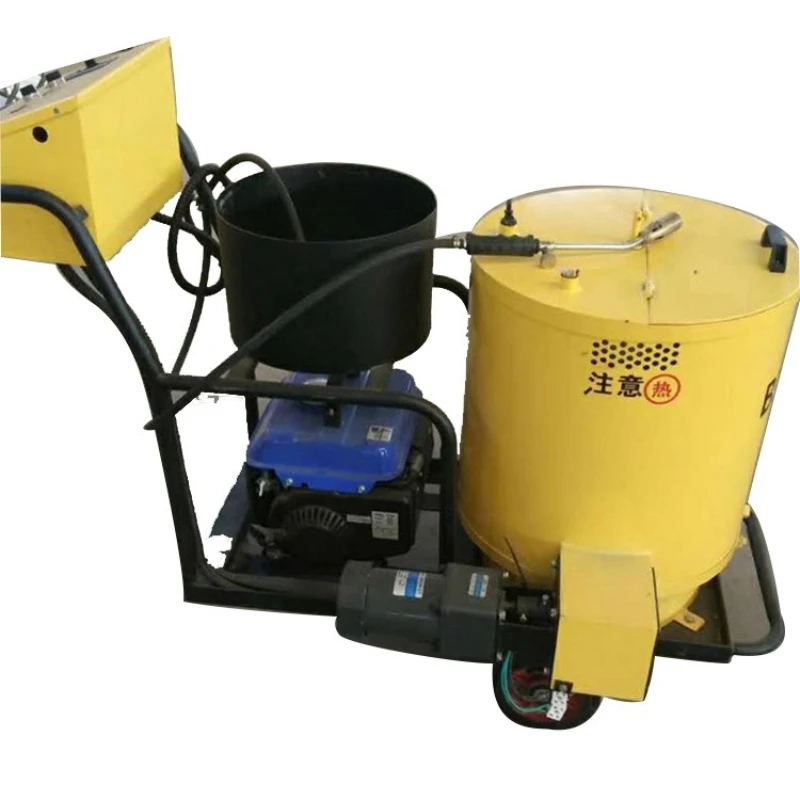 Road seam repair machine, self-driving pavement asphalt seam machine