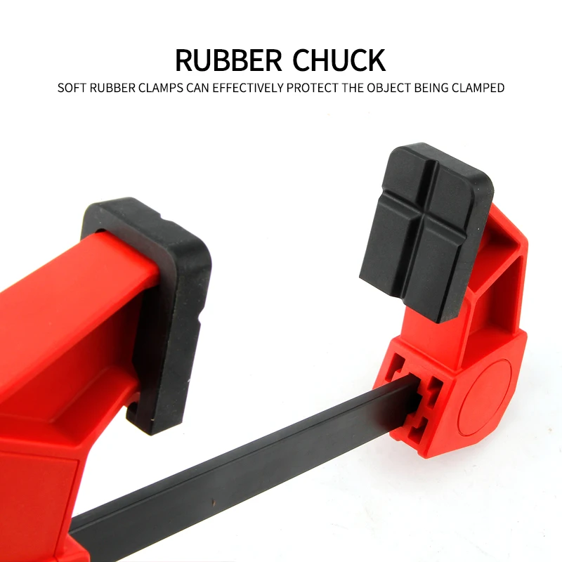 Imagem -04 - Heavy Duty f Clamp Quick Ratchet Release Clip Bar Madeira Trabalhando Grampos Ferramenta Mão Novidades Estilo 12 18 24 30 36 1pc