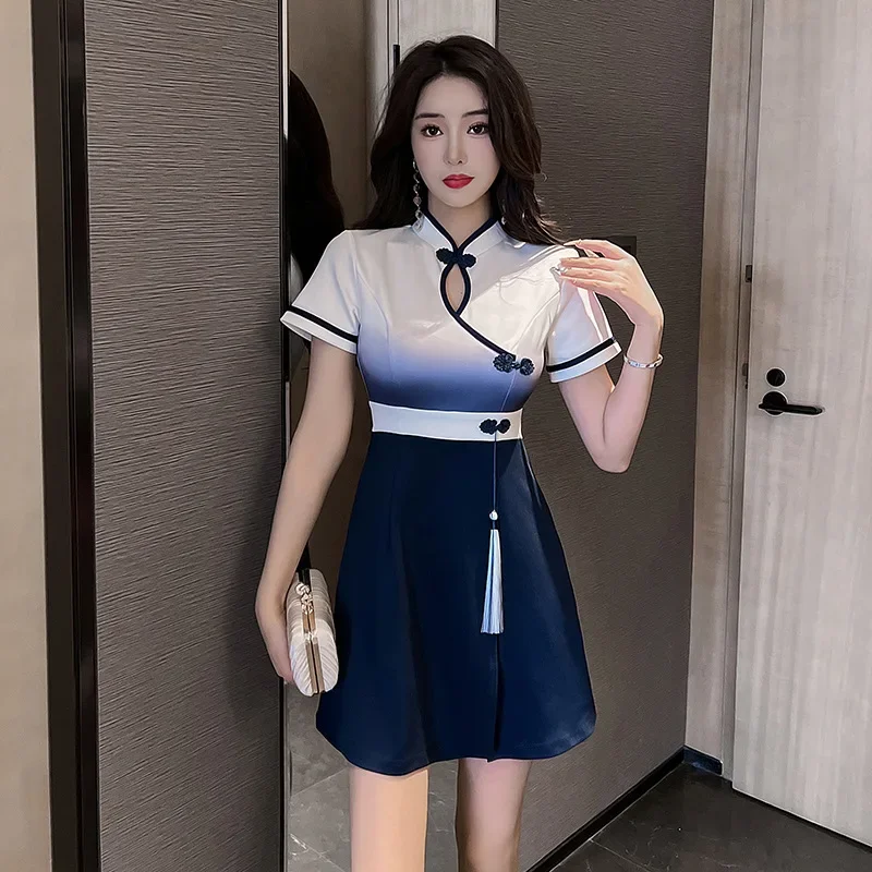 Women Work Clothes Shirt Short Skirt Suit Hotel Waiter Beauty Salon Spa Massage Nail Cafe Foot Bath Technician Overalls Uniform