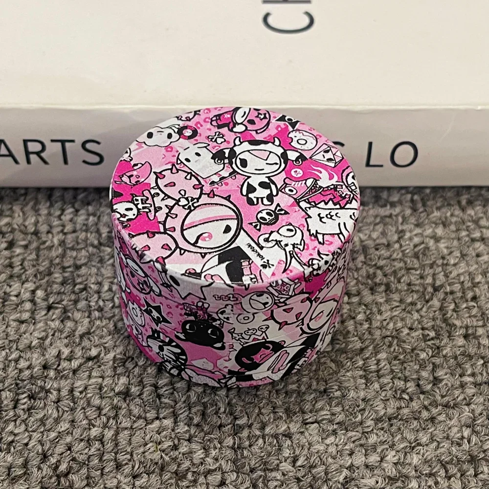 2inch Metal Sanrio Herb Grinder 4-Layers Mill Mortar Tobacco Cinnamoroll Vanilla Bud Grinder Grass Cigar Smoking Cigarette Tool