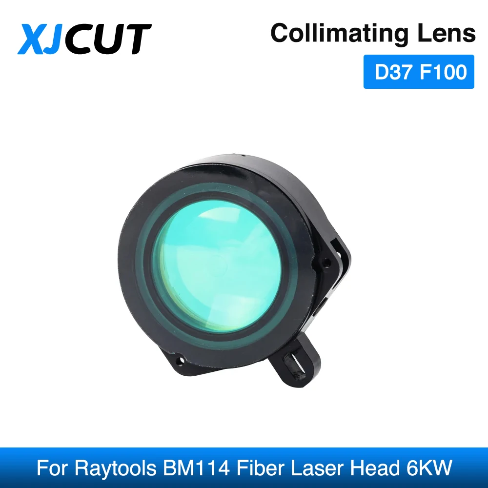 XJCUT Raytools BM114 Laser Collimating&Focusing Lens D37 F100 F150 F200mm With Lens Holder For Raytools BM114 Laser Cutting Head