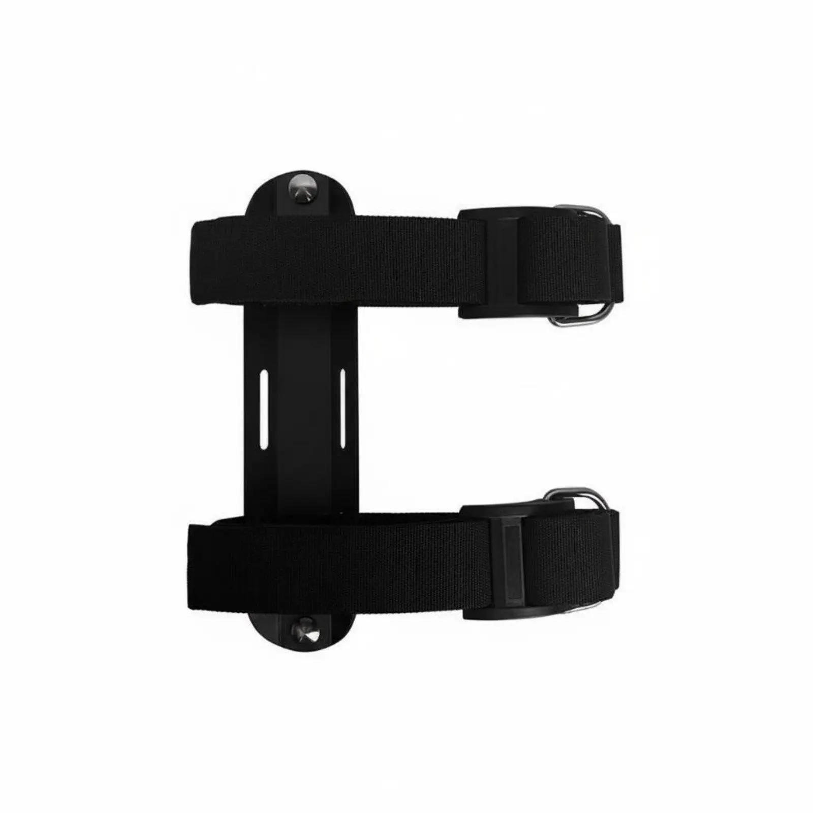Diving Accessories Tank Adapter for Scuba Backplate Aluminum Alloy Nylon Strap Secure Fit for Standard Tanks