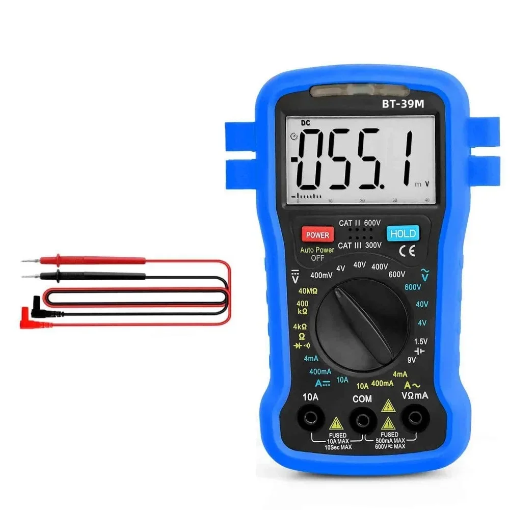 

Точный измеритель напряжения для электриков, цифровой мультиметр 150x100x36 мм, материал ABS, автоматическое отключение питания, компактный размер