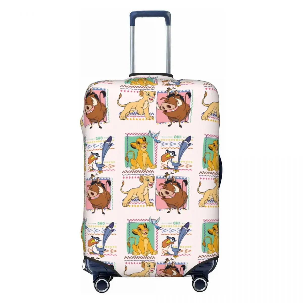 

Custom Custom The Lion K-Kings Luggage Cover Protector Elastic Funny Anime Travel Suitcase Covers