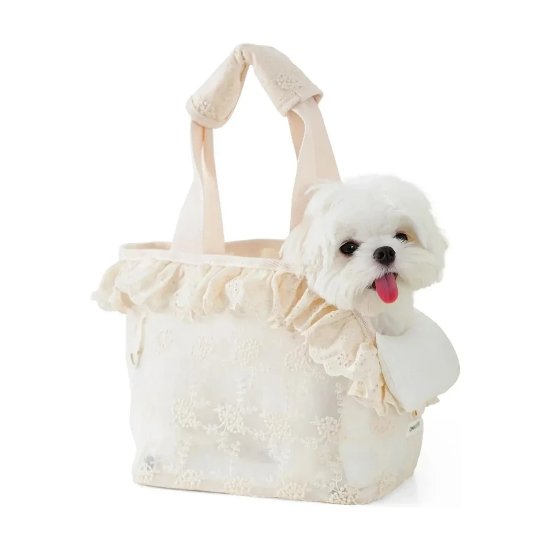 

Dog Carrier for Small Dogs Rabbit cat with Large Pockets, Cotton Bag, Dog Carrier Soft Sided, Collapsible Travel Puppy Carrier