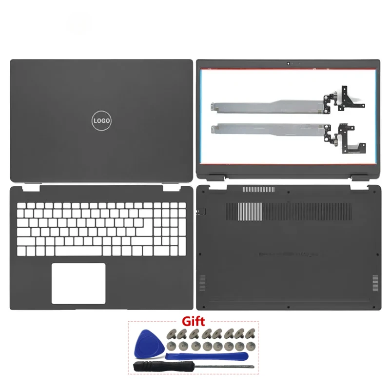 แล็ปท็อปใหม่สําหรับ Dell Latitude 3510 E3510 L3510 LCD ปกหลังด้านหน้าบานพับ Palmrest Lower ด้านล่าง 15.6 นิ้ว