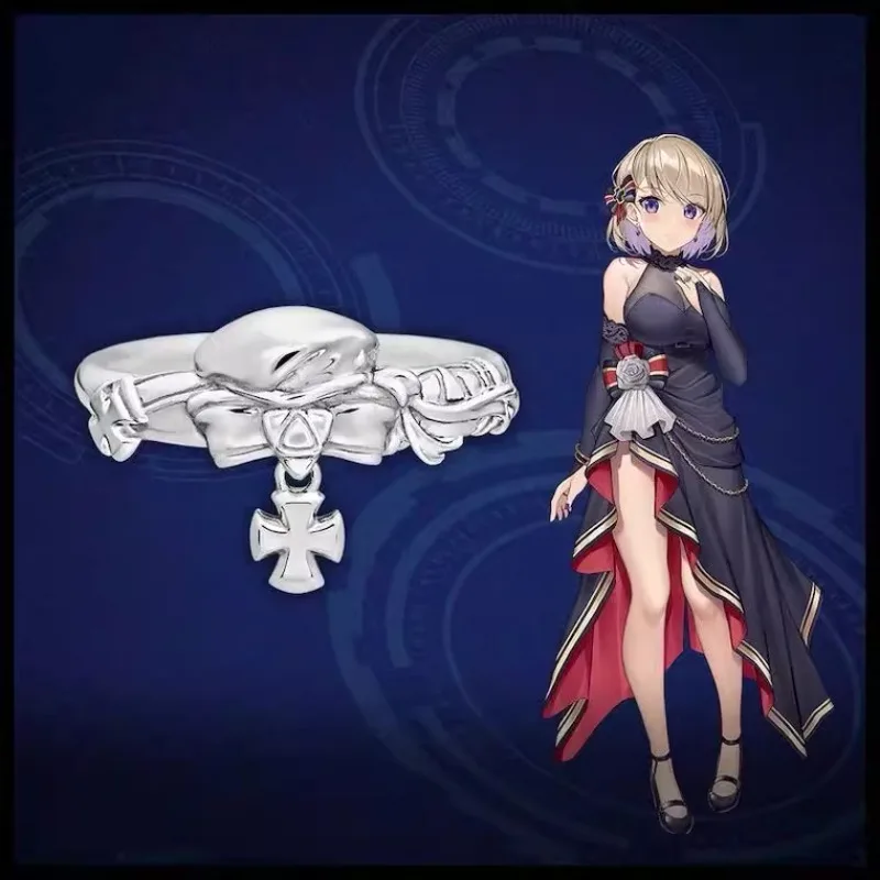 

Azur Lane New Style Creative Game Ring Exclusive Simulated Design Fashion Jewelry Delicate Attractive Props Suitable For Gifts